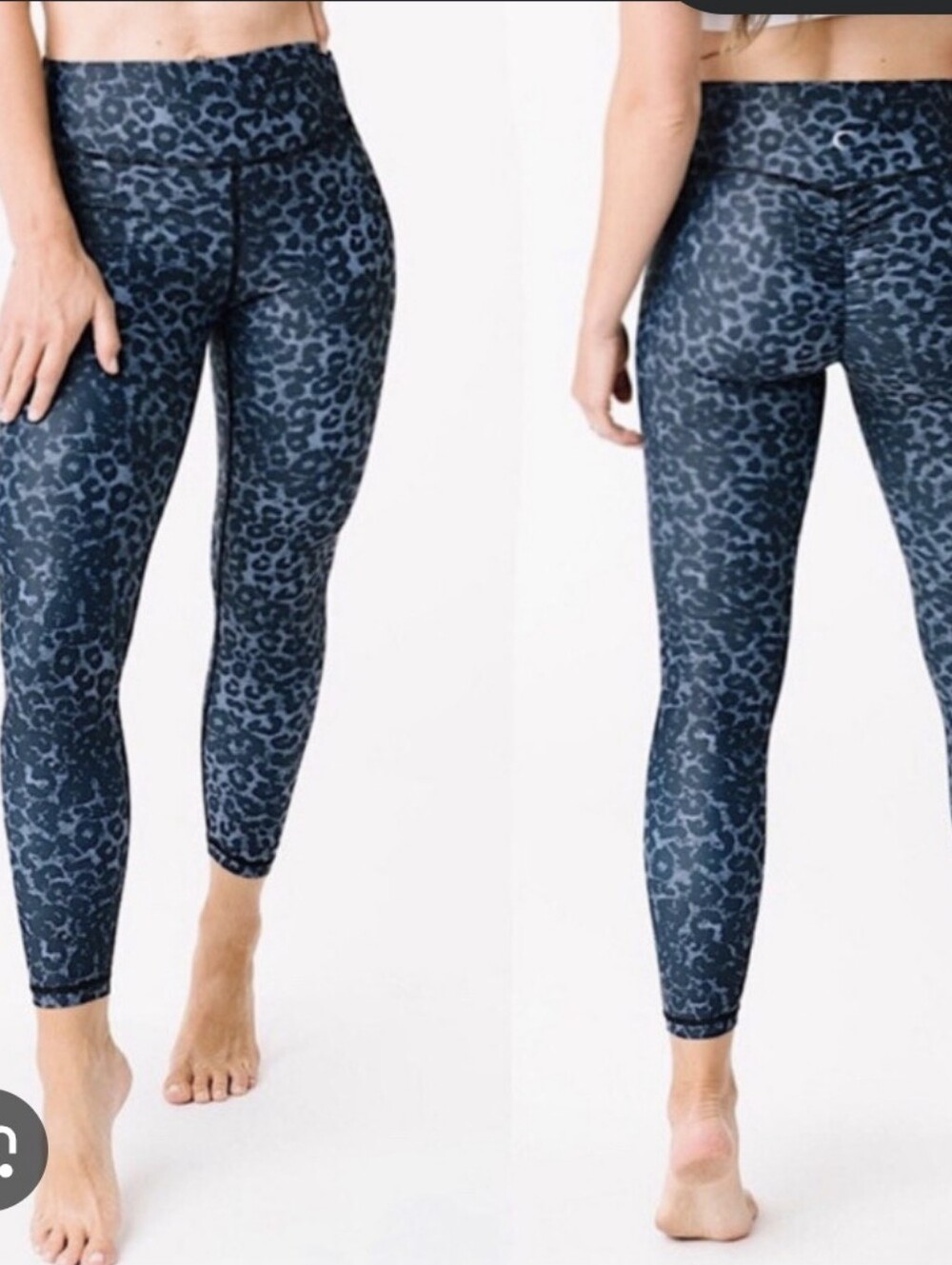 Zyia Active NEW Plus Size 14/16: Leopard Print Scrunchy Bum Light N Lux Leggings